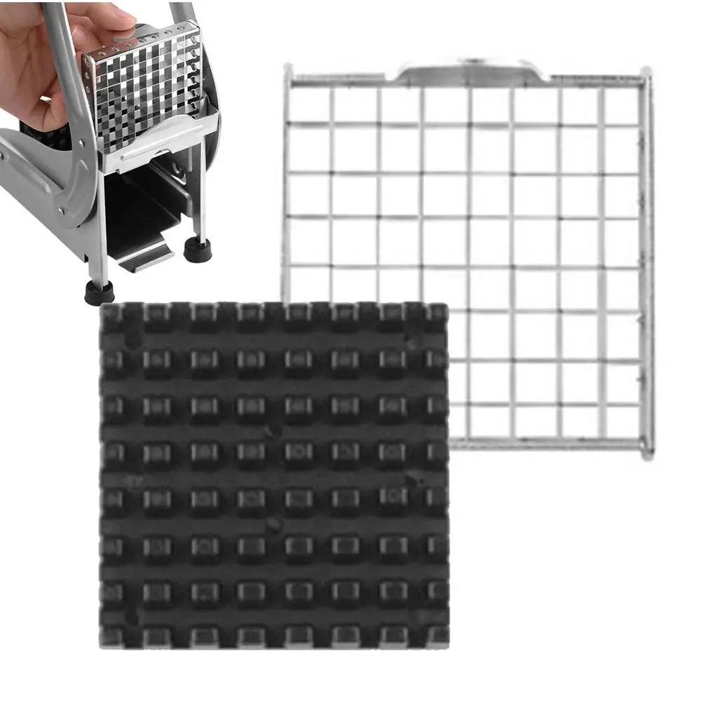 Manual Cutter Stainless Steel French Fries Slicer Potato Chips Maker Meat Chopper Dicer Cutting Machine Cooking Tool For Kitchen